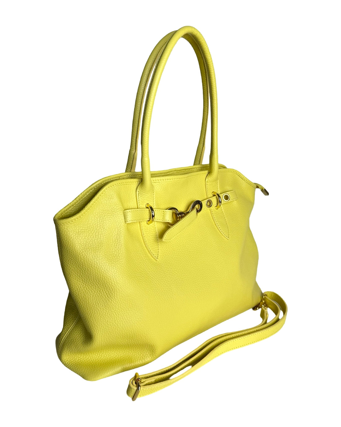Liri Bag in Dollar Leather Yellow