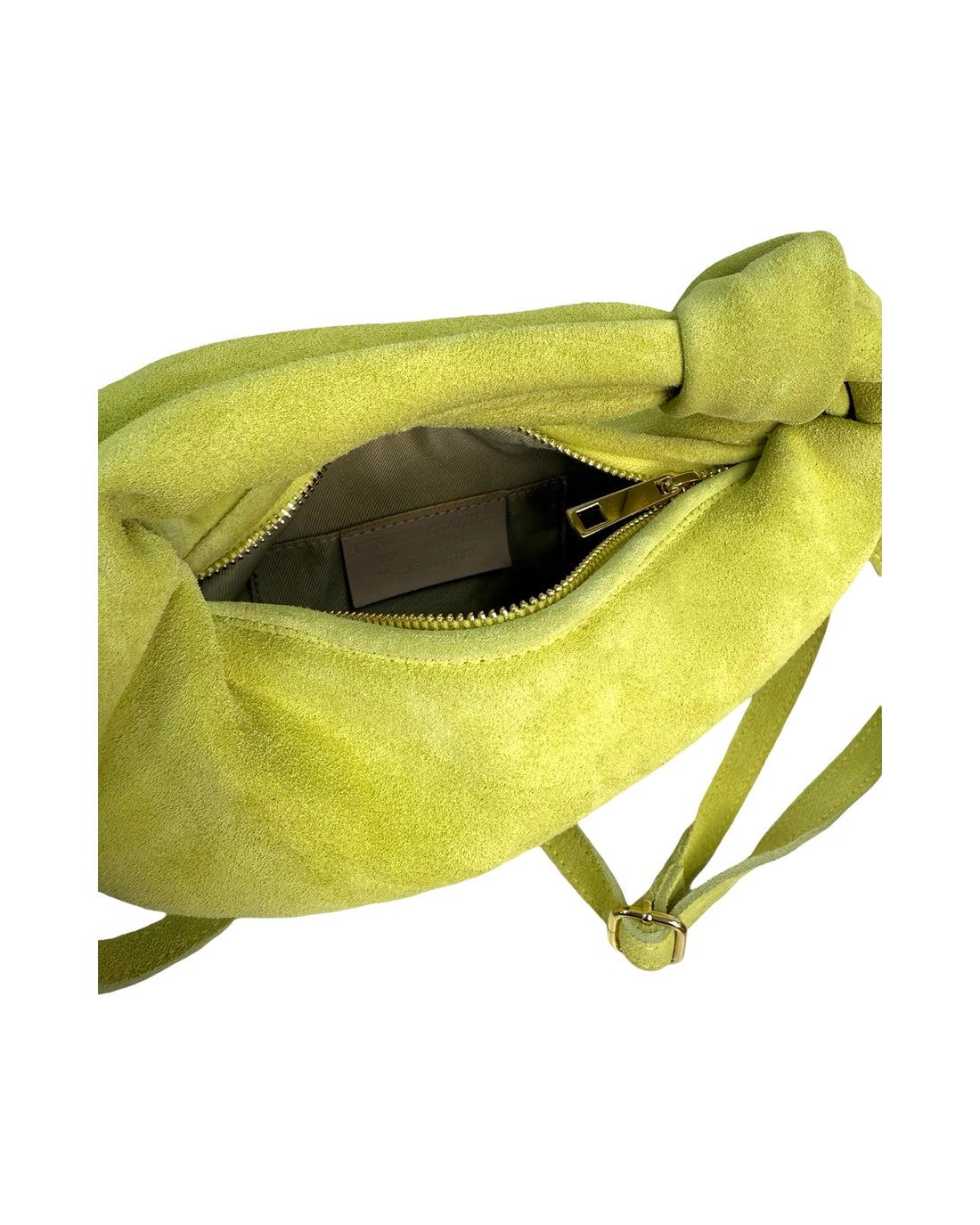 Shally Bag in Suede Lime