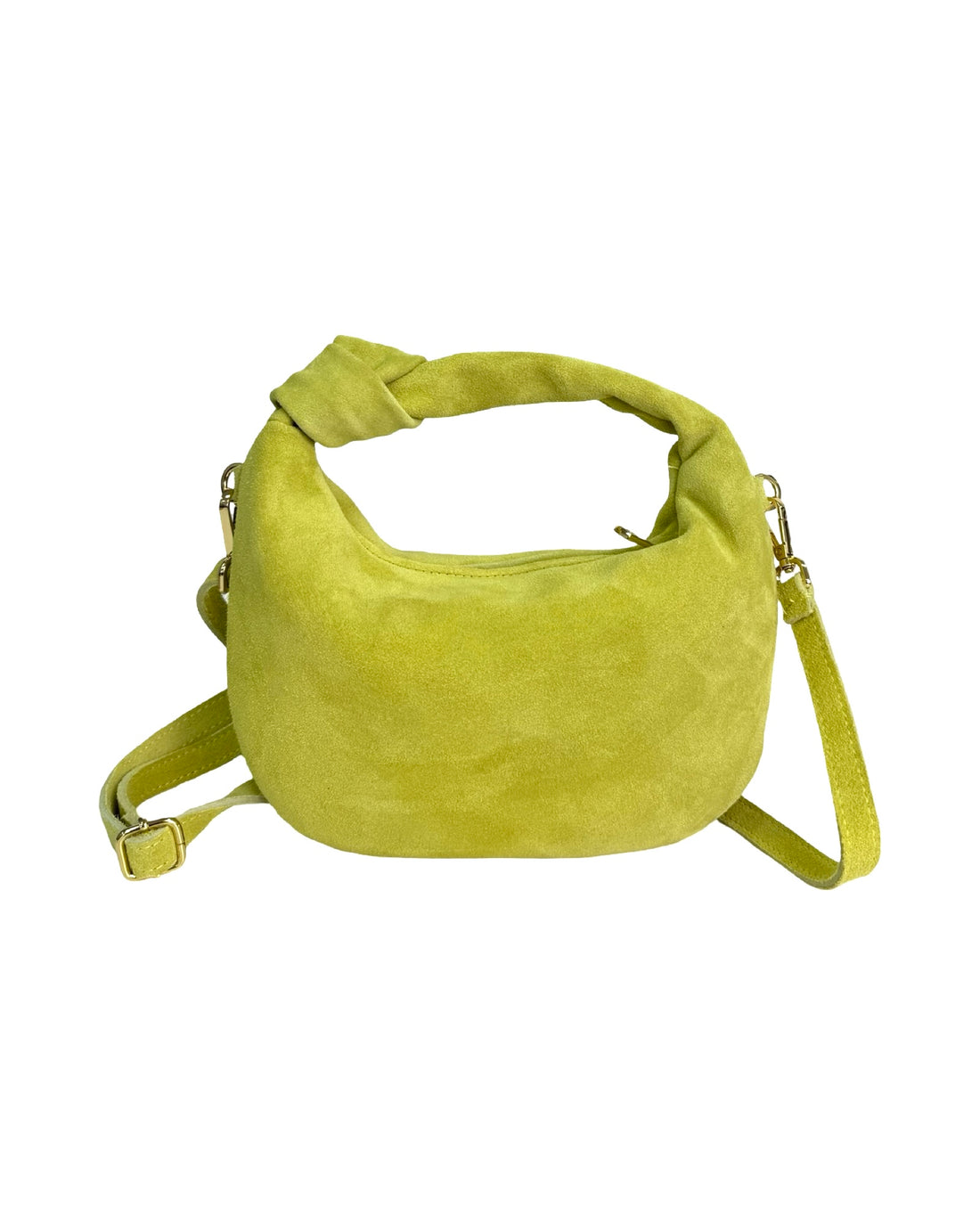 Shally Bag in Suede Lime