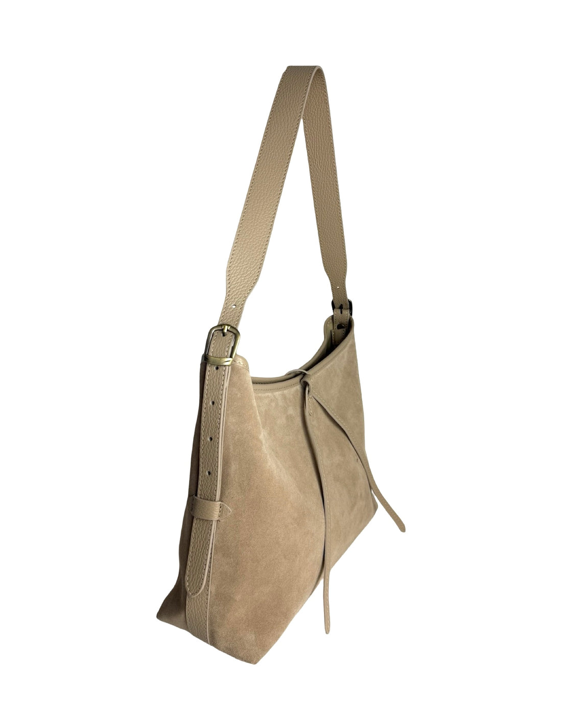 Silva Bag in Suede Taupe
