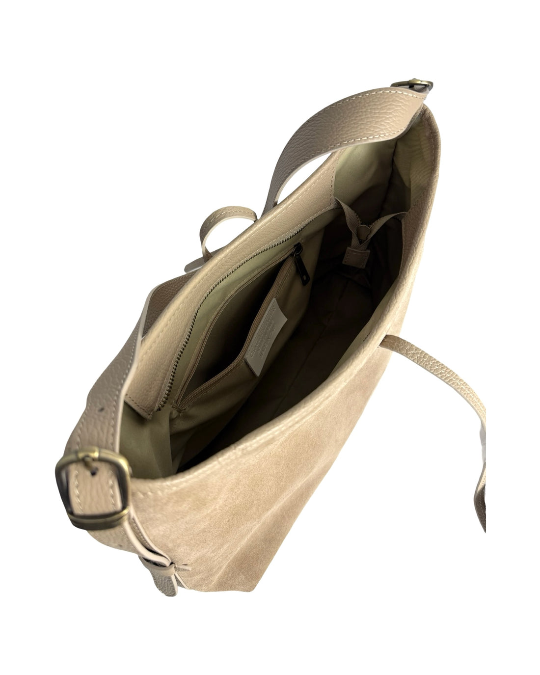 Silva Bag in Suede Taupe