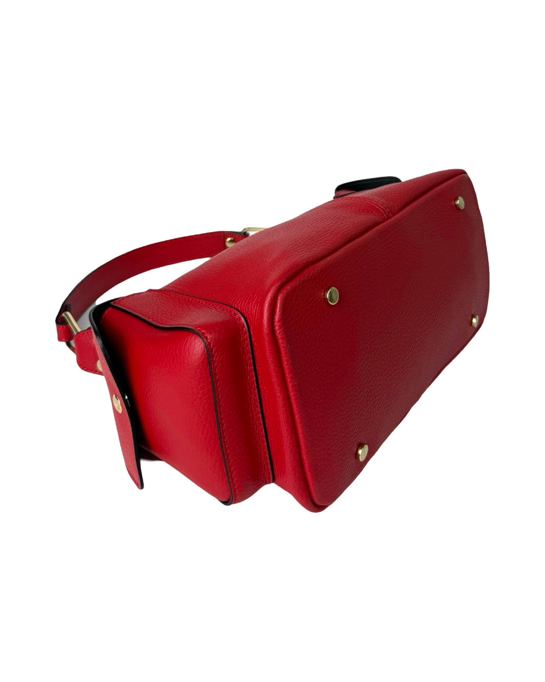 Isadora Bag in Dollar Leather Red